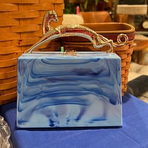 OLIVIA MARK EVENING SATCHEL